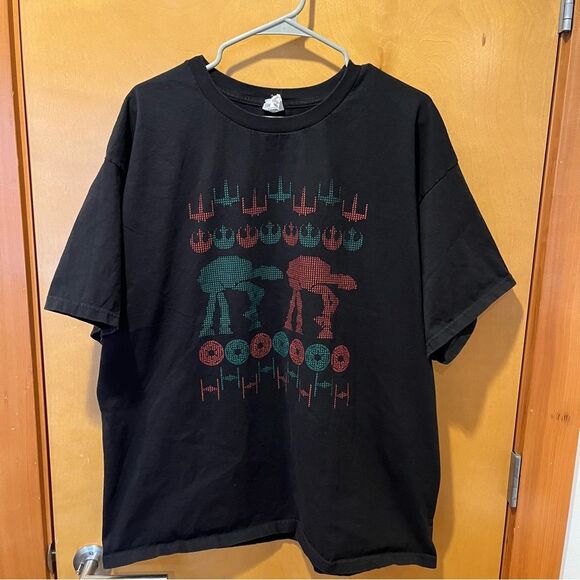 Star Wars ugly Christmas mens tshirt xxl - Picture 1 of 4